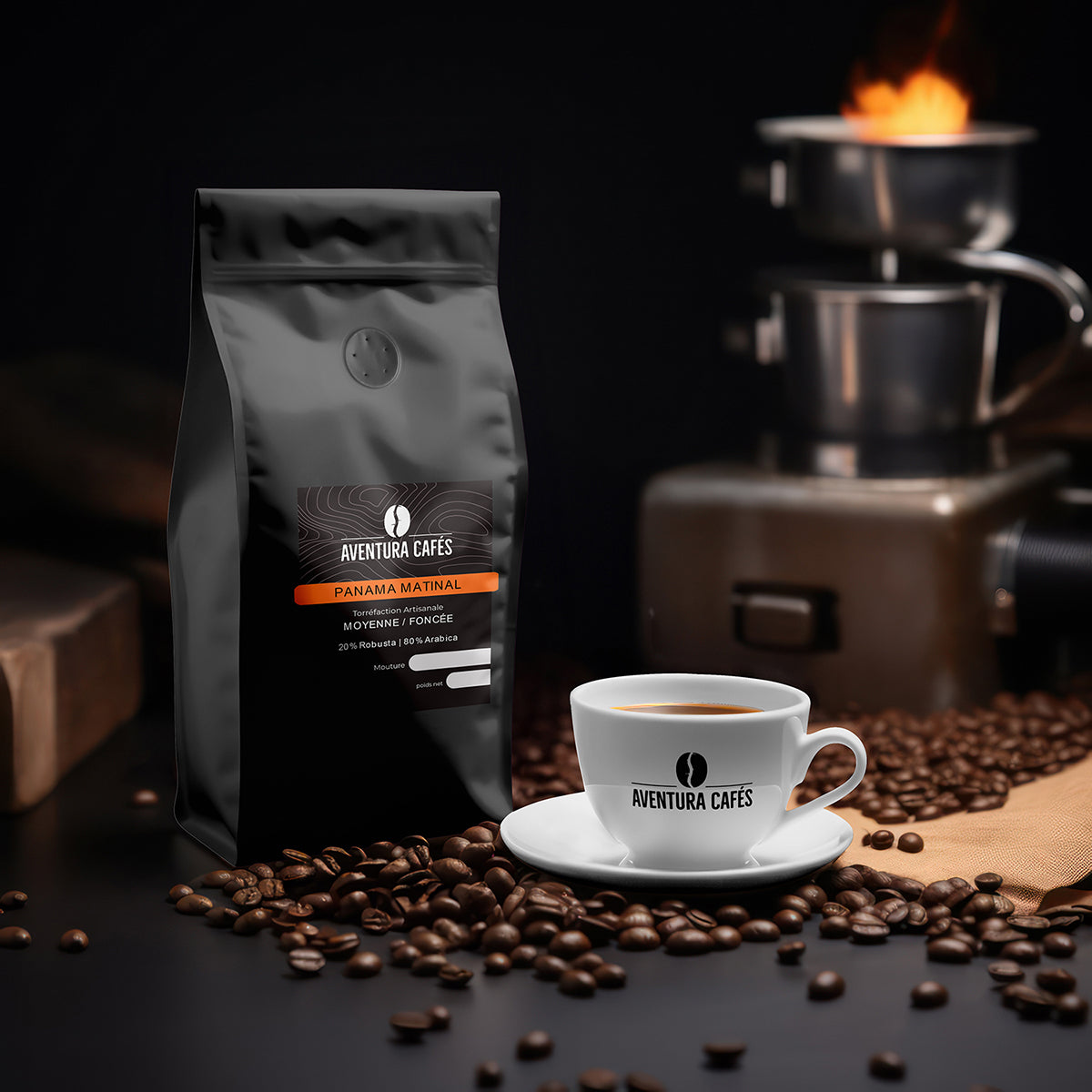 Sac de café Panama Matinal Aventura Cafés